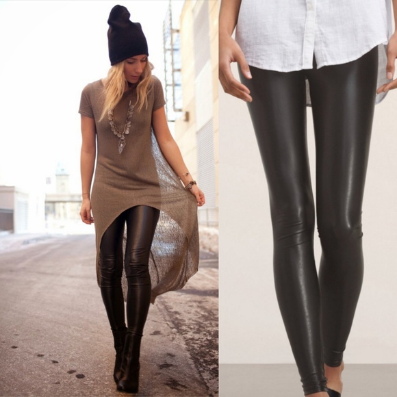 Daria Faux Leather Pants 